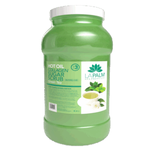 La Palm Hot Oil Collagen Sugar Scrub Green Tea - 1 Gallon