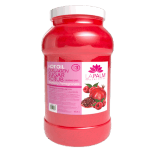 La Palm Jojoba Pedi Scrub, Raspberry Pomegranate - 1G