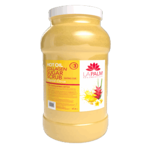 La Palm Hot Oil Collagen Sugar Scrub Tropical Citrus