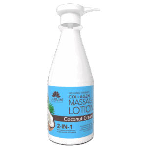 La Palm Healing Therapy Collagen Massage Lotion Coconut Cream