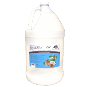 La Palm Aromatherapy Massage Oil Coconut Cream - 1 Gallon