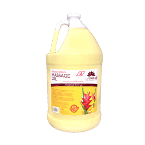 La Palm Aromatherapy Massage Oil Tropical Citrus - 1 Gallon