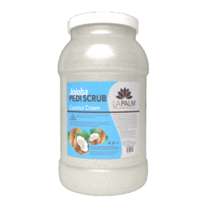 La Palm Jojoba Pedi Scrub, Coconut Cream - 1G