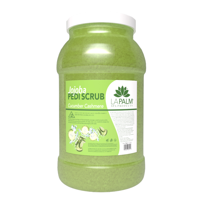 La Palm Jojoba Pedi Scrub Cucumber Cashmere - 1G
