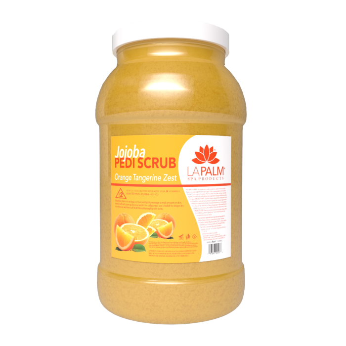 La Palm Jojoba Pedi Scrub Orange Tangerine Zest - 1G