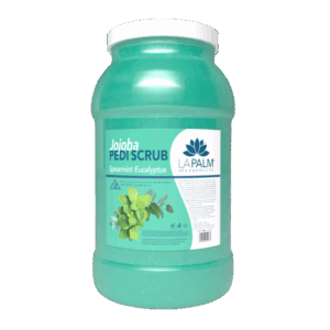 La Palm Jojoba Pedi Scrub, Spearmint Eucalyptus -1G