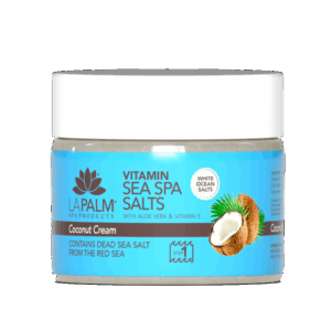 La Palm Vitamin Sea SPA Salts Coconut Cream - 12 Oz