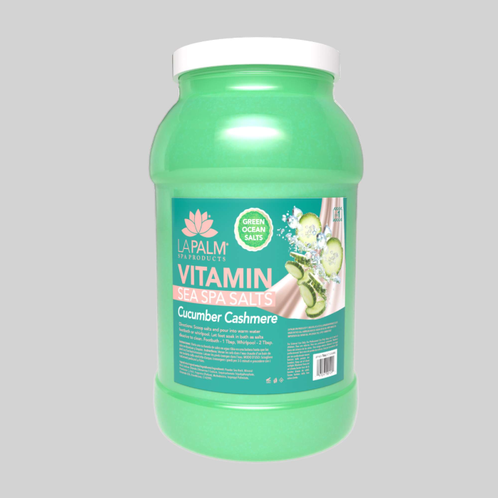 La Palm Vitamin SEA SPA Salts, Cucumber Cashmere -1G