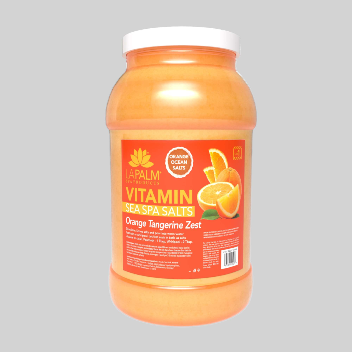 La Palm Vitamin Sea SPA Salts, Orange Tangerine Zest - 1G
