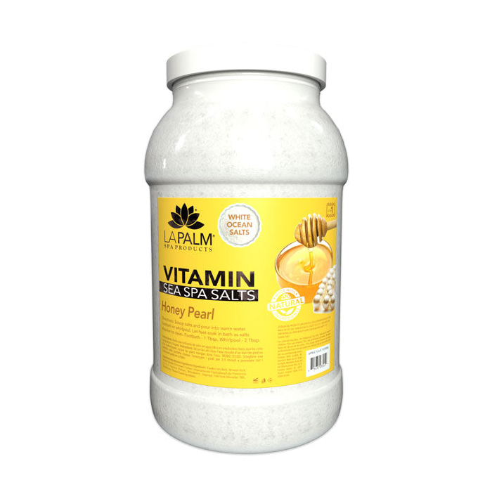 La Palm Vitamin Sea SPA Salts Honey Pearl - 1 Gallon