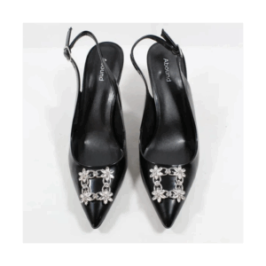 Abound Rubby Jeweled Slingback Pump In Black (Size 41)