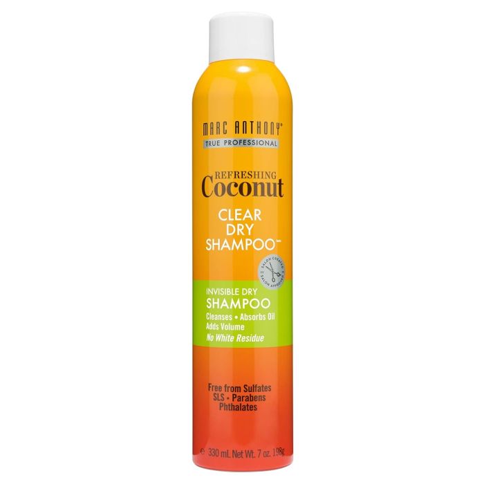 Marc Anthony Refreshing Coconut Clear Dry Shampoo - 7 Oz