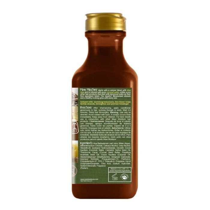 Maui Moisture Fortifying + Hemp Seed Oil Conditioner for Dry Hair -13 Oz - Image 3