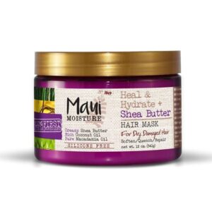 Maui Moisture Heal & Hydrate + Shea Butter Hair Mask - 12 Oz