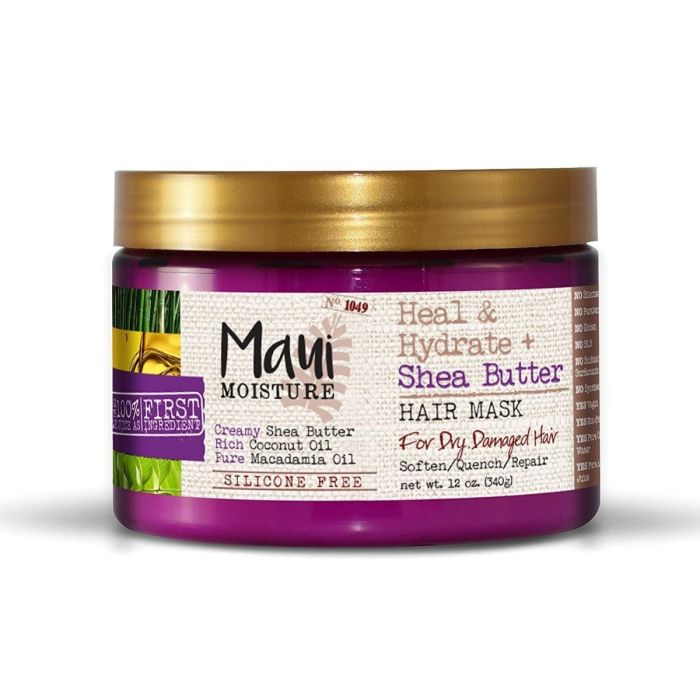 Maui Moisture Heal & Hydrate + Shea Butter Hair Mask - 12 Oz