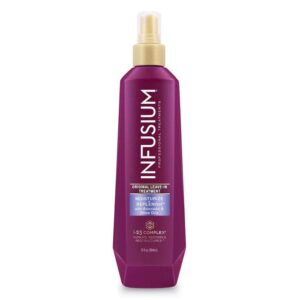 Infusium Professional Moisturizing Repairing Leave-in Hair Treatment Spray with Avocado & Olive Oils - 13Oz