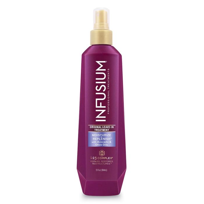 Infusium Professional Moisturizing Repairing Leave-in Hair Treatment Spray with Avocado & Olive Oils - 13Oz