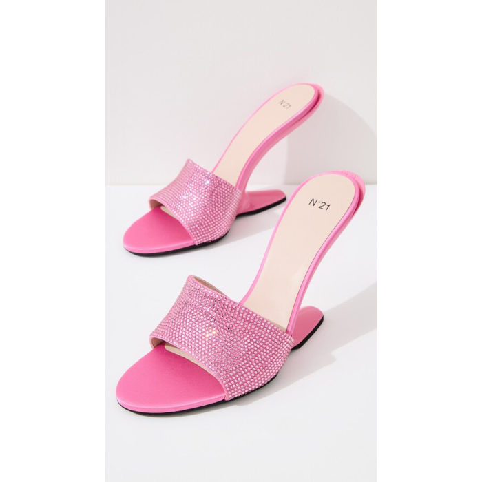 N◦21 Raso Poly 361 Barbie - Zeppa Laccate Barbie