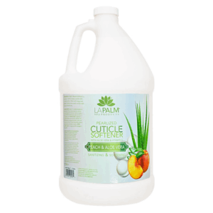 La Palm Pearlized Cuticle Softener, Peach & Aloe Vera - 1G