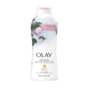 Olay Fresh Outlast White Strawberry & Mint Body Wash -22 Oz