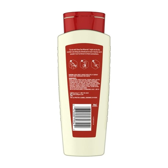 Old Spice Body Wash for Men, Deep Scrub Scent - 16 Oz - Image 2