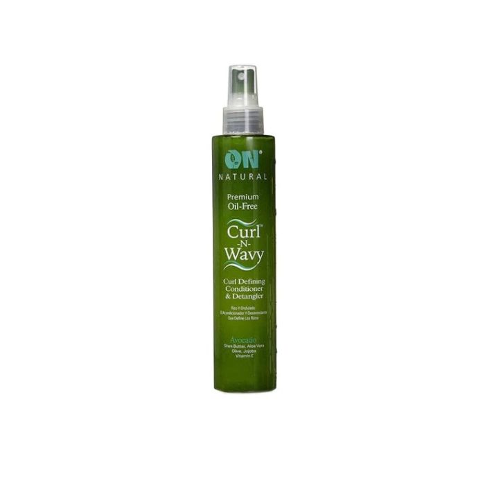 On Natural Curl-N-Wavy Curl Defining Conditioner and Detangler, Avocado - 2 Oz