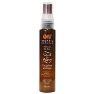 On Natural Curl-N-Wavy Curl Defining Conditioner & Detangler, Argan Tree - 2 Oz