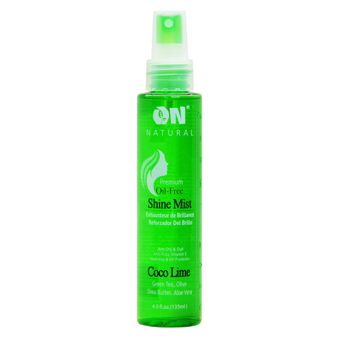 On Natural Premium Oil-Free Shine Mist Coco-Lime - 4.5 Oz