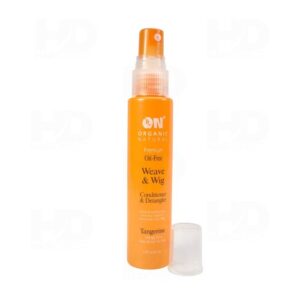 On Natural Premium Oil-Free Weave & Wig Conditioner & Detangler, Tangerine - 2 Oz