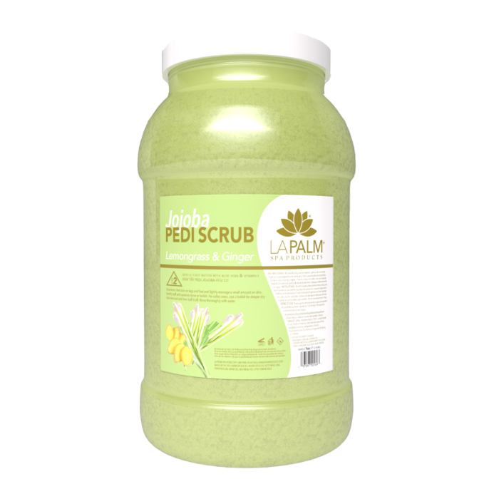 La Palm Jojoba Pedi Scrub Lemongrass & Ginger - 1G