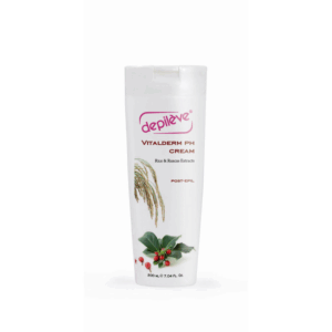 Depileve Vitalderm PH Cream, Rice & Ruscus Extracts