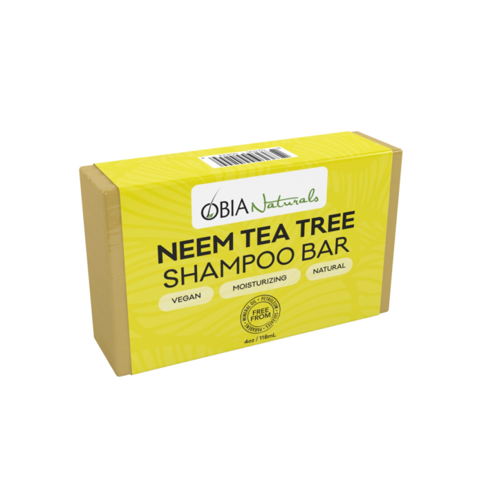 Obia Naturals Neem Tea Tree Shampoo Bar - 4 Oz