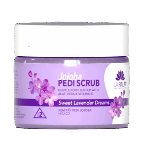 La Palm Jojoba Pedi Scrub Sweet Lavender Dreams - 12 Oz