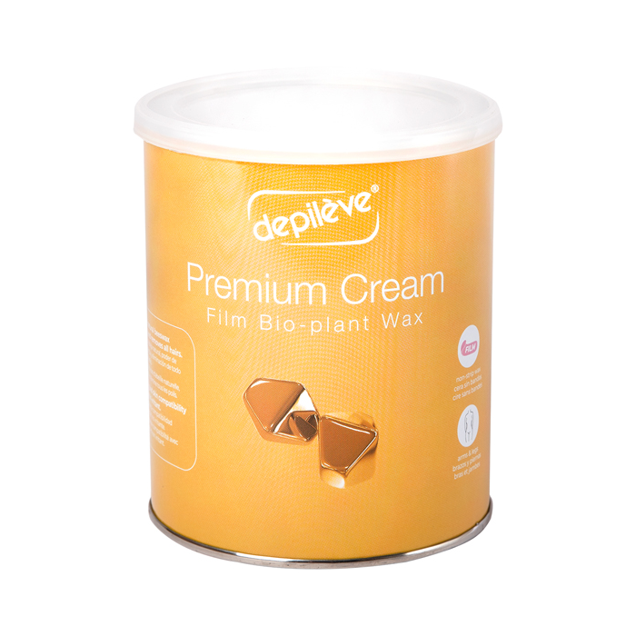 Depileve Premium Cream Film Bio-Plant Wax - 27.05 Oz