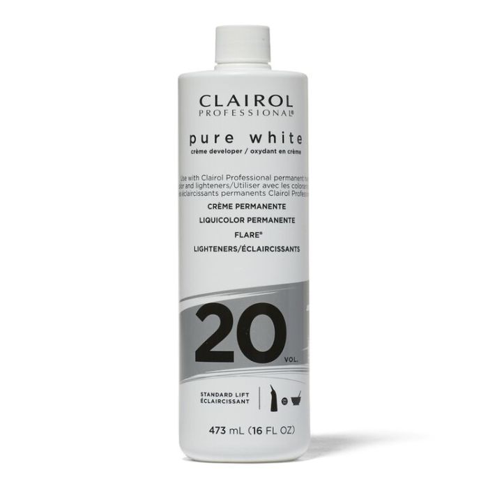 Clairol Professional Pure White Permanent Creme Developer - Standard Lift ( 20 Volume) 16oz