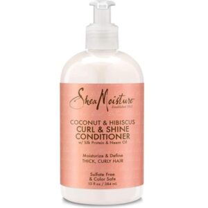 SheaMoisture Coconut & Hibiscus Curl Shine Conditioner - 13 Oz