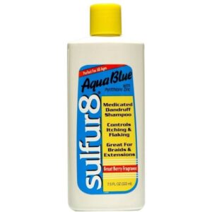 Sulfur8 Aqua Blue Medicated Dandruff Shampoo -7.5 Oz