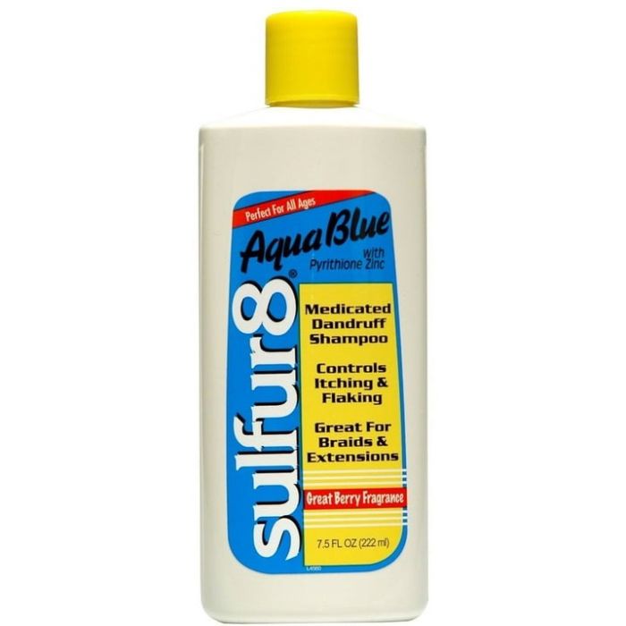 Sulfur8 Aqua Blue Medicated Dandruff Shampoo -7.5 Oz