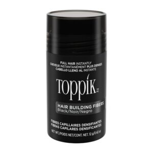 Toppik Hair Building Fibers, Black - 0.42 Oz