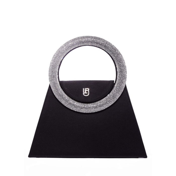 Les Petits Trapeze Small Ras.Nero+Man.STR (Bag)