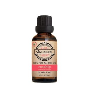 Via Natural 100% Pure Natural Oil Rosehip - 1 Oz