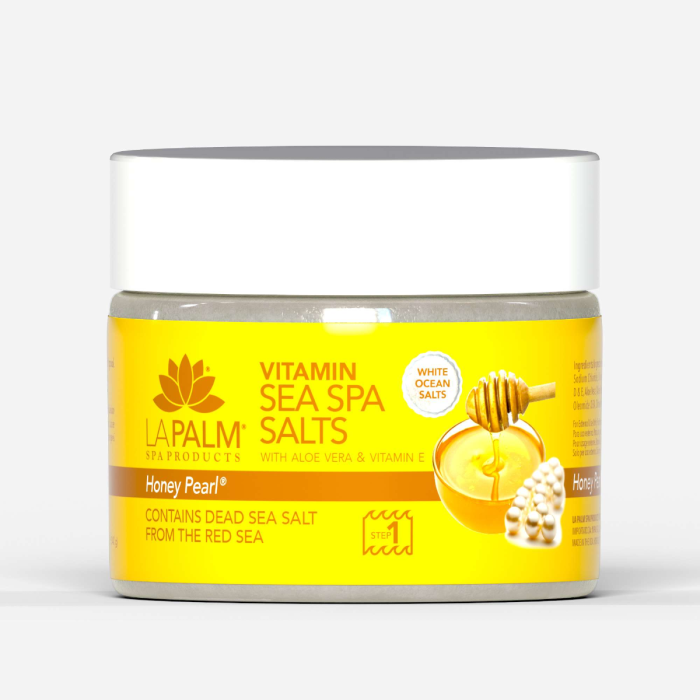 La Palm Vitamin Sea SPA Salts Honey Pearl - 12 Oz