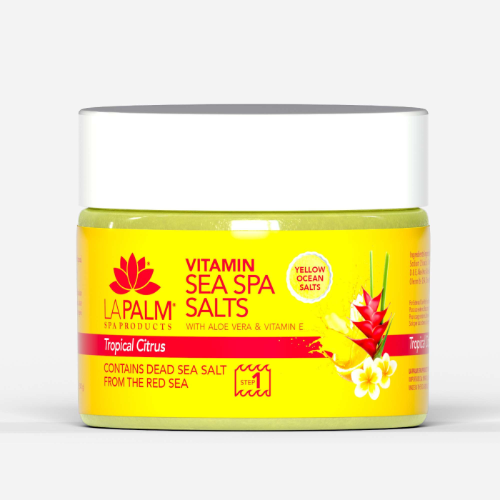 La Palm Vitamin Sea SPA Salts Tropical Citrus - 12 Oz